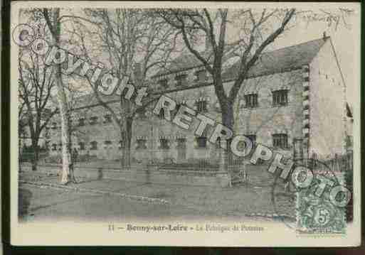 Ville de BONNYSURLOIRE Carte postale ancienne