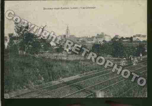 Ville de BONNYSURLOIRE Carte postale ancienne