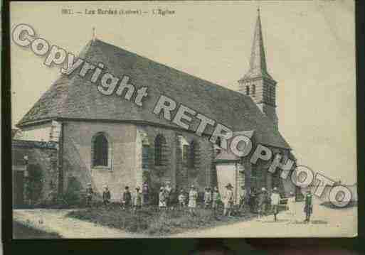 Ville de BORDES(LES) Carte postale ancienne