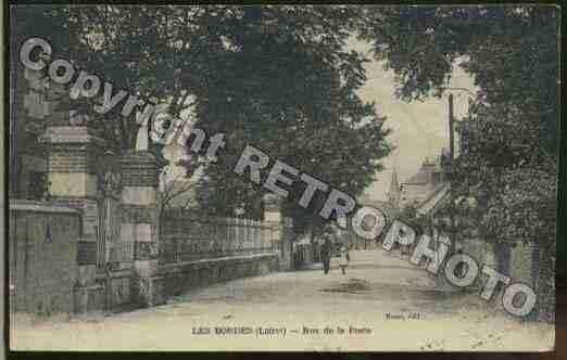 Ville de BORDES(LES) Carte postale ancienne