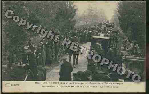 Ville de BORDES(LES) Carte postale ancienne