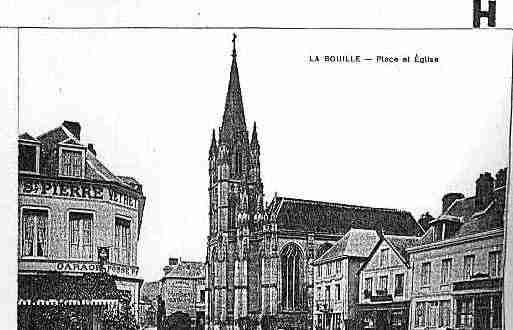 Ville de BOUILLE(LA) Carte postale ancienne