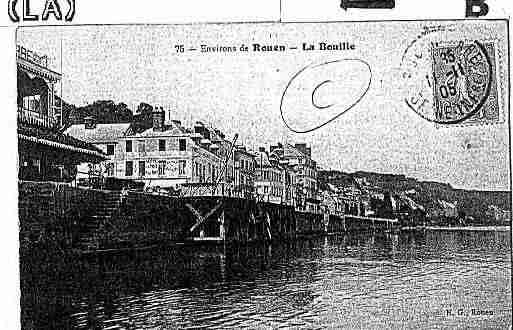 Ville de BOUILLE(LA) Carte postale ancienne