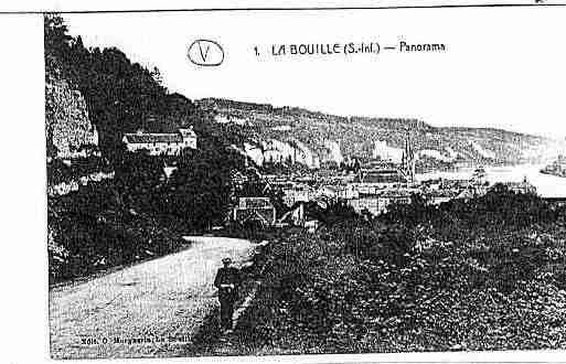 Ville de BOUILLE(LA) Carte postale ancienne