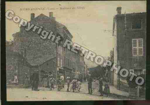 Ville de BOURGARGENTAL Carte postale ancienne