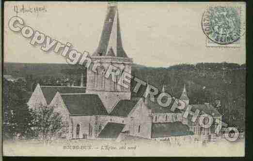 Ville de BOURGDUN Carte postale ancienne