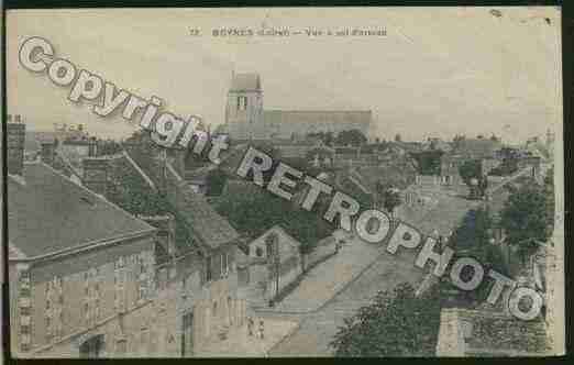 Ville de BOYNES Carte postale ancienne