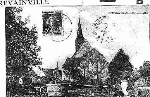 Ville de BREVAINVILLE Carte postale ancienne