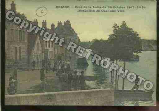 Ville de BRIARE Carte postale ancienne