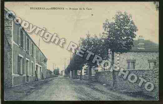 Ville de BRIARRESSURESSONNE Carte postale ancienne