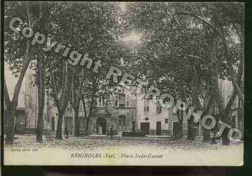 Ville de BRIGNOLES Carte postale ancienne