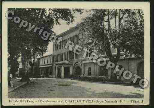 Ville de BRIGNOLES Carte postale ancienne