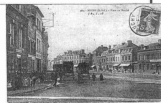 Ville de BUCHY Carte postale ancienne