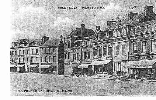 Ville de BUCHY Carte postale ancienne