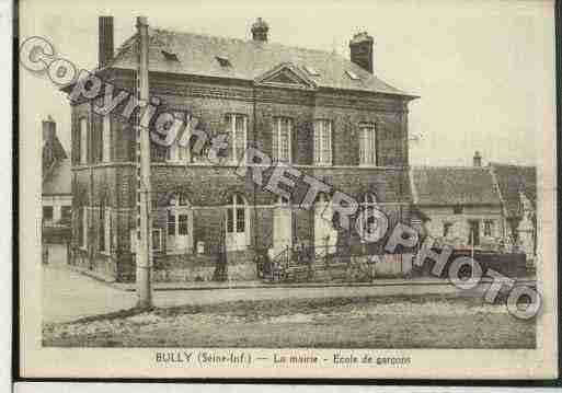 Ville de BULLY Carte postale ancienne