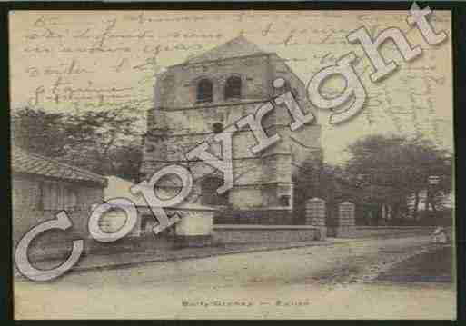 Ville de BULLYLESMINESGRENAY Carte postale ancienne