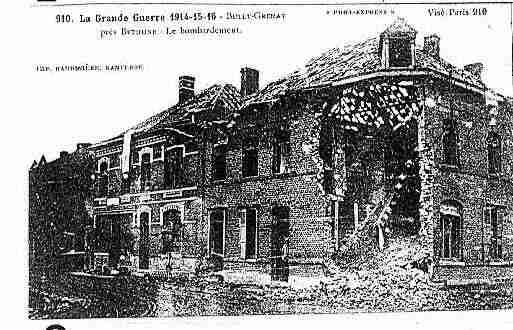 Ville de BULLYLESMINESGRENAY Carte postale ancienne