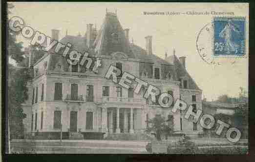 Ville de BUSSIERES Carte postale ancienne