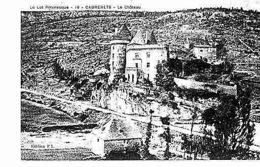 Ville de CABRERETS Carte postale ancienne