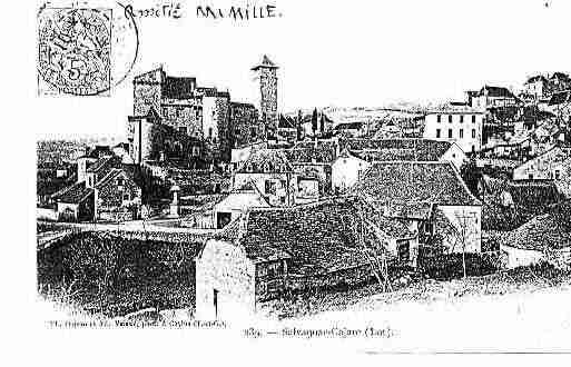 Ville de CAJARC Carte postale ancienne