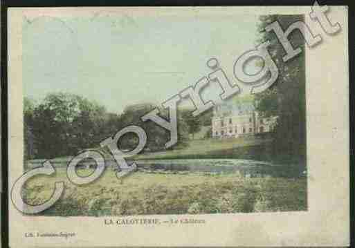 Ville de CALOTTERIE(LA) Carte postale ancienne