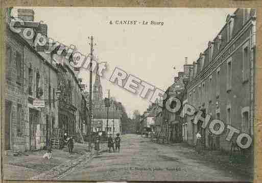 Ville de CANISY Carte postale ancienne