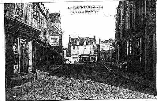 Ville de CARENTAN Carte postale ancienne