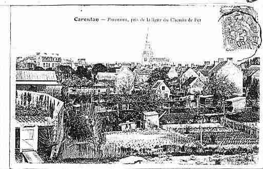 Ville de CARENTAN Carte postale ancienne