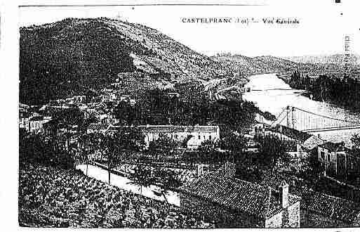 Ville de CASTELFRANC Carte postale ancienne