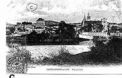 Ville de CASTELMORONSURLOT Carte postale ancienne