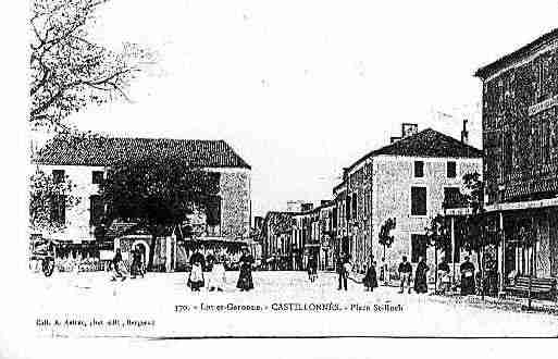 Ville de CASTILLONNES Carte postale ancienne