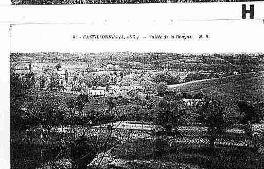 Ville de CASTILLONNES Carte postale ancienne