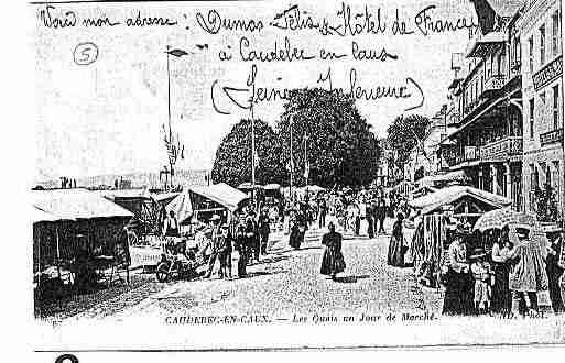 Ville de CAUDEBECENCAUX Carte postale ancienne