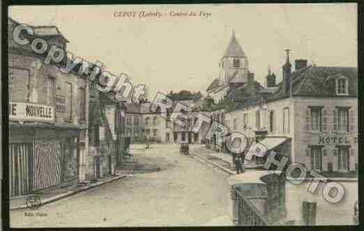 Ville de CEPOY Carte postale ancienne