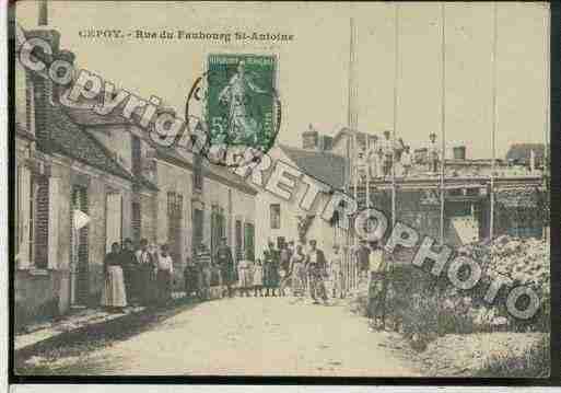 Ville de CEPOY Carte postale ancienne