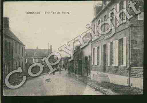 Ville de CERENCES Carte postale ancienne