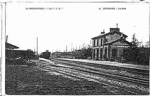 Ville de CERENCES Carte postale ancienne