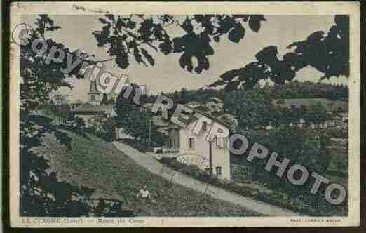 Ville de CERGNE(LE) Carte postale ancienne