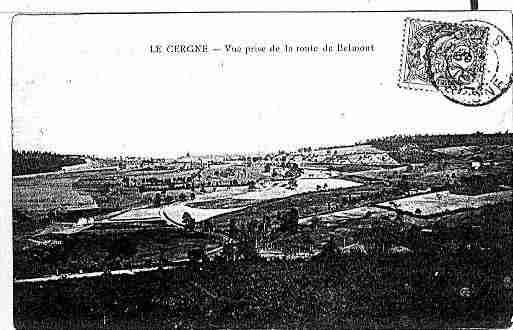 Ville de CERGNE(LE) Carte postale ancienne