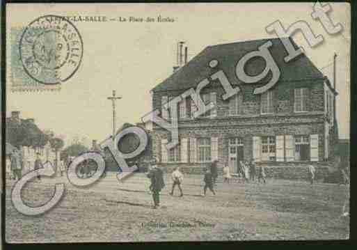 Ville de CERISYLASALLE Carte postale ancienne