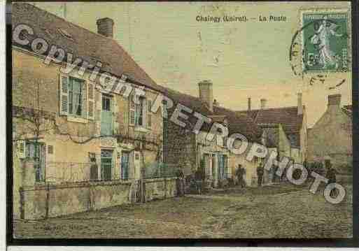 Ville de CHAINGY Carte postale ancienne