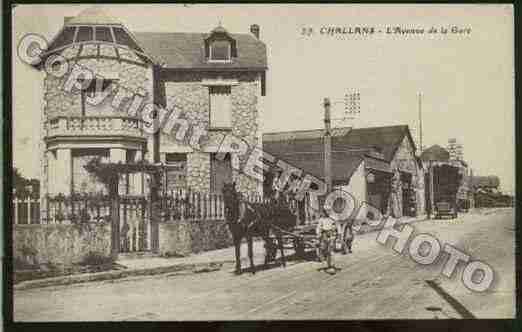 Ville de CHALLANS Carte postale ancienne