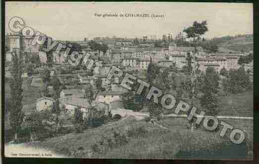 Ville de CHALMAZEL Carte postale ancienne