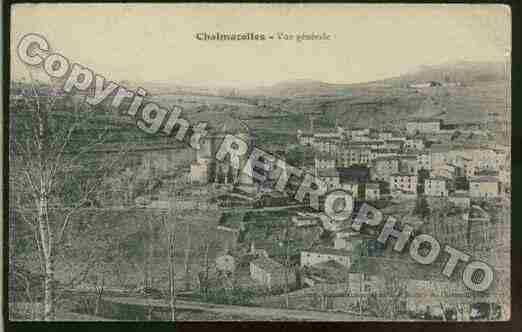 Ville de CHALMAZEL Carte postale ancienne