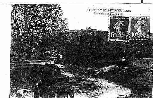 Ville de CHAMBONFEUGEROLLES(LE) Carte postale ancienne