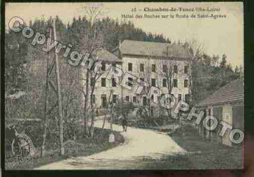 Ville de CHAMBONSURLIGNON(LE) Carte postale ancienne