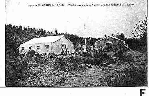 Ville de CHAMBONSURLIGNON(LE) Carte postale ancienne