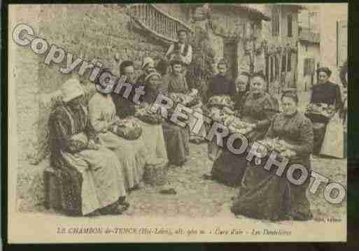 Ville de CHAMBONSURLIGNON(LE) Carte postale ancienne