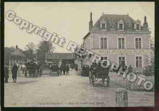 Ville de CHAMBORD Carte postale ancienne