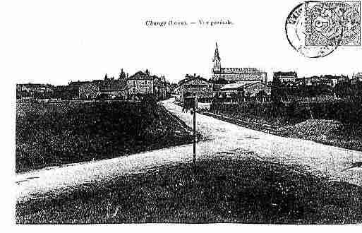 Ville de CHANGY Carte postale ancienne